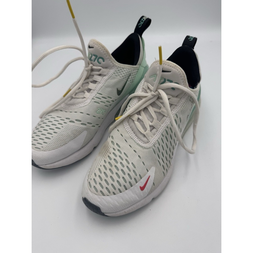 Nike Air Max 270 White Mint Green‎ Floral Women's Sneakers Size 7